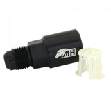 Metal Horse 6AN a GM LS EFI 5/16 Conector hembra de conexión rápida recto negro