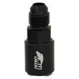 Metal Horse 6AN a GM LS EFI 5/16 Conector hembra de conexión rápida recto negro