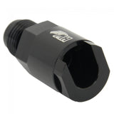 Metal Horse 6AN a GM LS EFI 5/16, conector hembra de conexión rápida de aleación, recto, negro