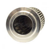 Metal Horse 12AN Full Flow - Stainless Steel Fuel Filter 150 Micron Element - Blue