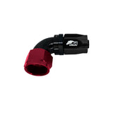 Metal Horse 16AN / AN16 Hose End 90 Degree - Black and Red
