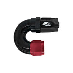 Metal Horse 16AN / AN16 Hose End 180 Degree - Black and Red