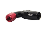 Metal Horse 4AN / AN4 Hose End 90 Degree - Black and Red