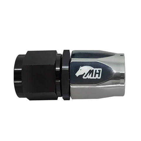 10mm M10x1.5 Aluminum Hose Connector / Barb - Blue Anodized By BAT-Motorsport