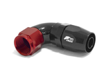Metal Horse 10AN / AN10 Hose End 90 Degree - Black and Red