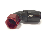 Metal Horse 16AN / AN16 Hose End 90 Degree - Black and Red