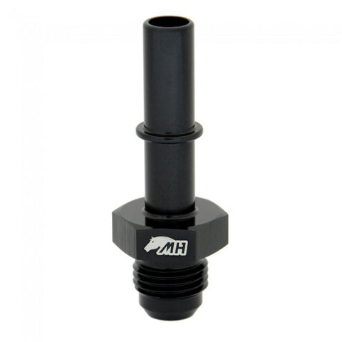 Metal Horse 6AN to GM LS EFI 3/8 Quick Connect Male Fitting Straight Black