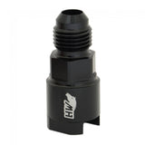 Metal Horse 6AN to GM LS EFI 3/8 All Alloy Quick Connect Female Fitting Straight Black