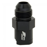 Metal Horse 8AN to GM LS EFI 3/8 All Alloy Quick Connect Female Fitting Straight Black